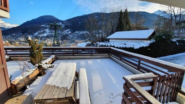 Appartement L'Edel - Vue Massif Mont-Blanc Saint-Gervais-les-Bains Εξωτερικό φωτογραφία